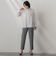 ピクシエスタストレートパンツ≪洗濯機で洗える≫