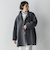 <極>”軽さと贅沢なぬくもり”スタンドカラーリバーコート