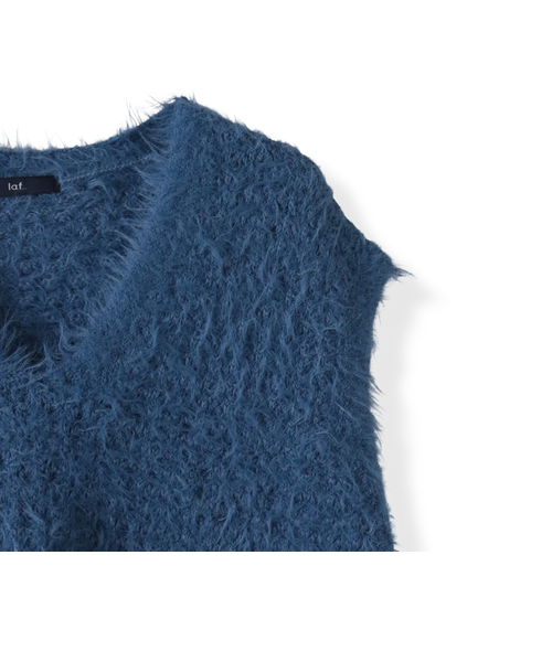 透かしフェザーニットジレ｜ラエフの通販｜&mall（アンドモール）三井