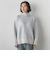 【WEB限定】”ふんわり配色の”もっちりハイネックニット
