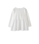 ペプラムカットソー
