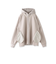 ストレッチダンボールジップパーカー