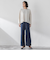 【大きいサイズ】セルロースデニムワイドパンツ