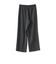 【大きいサイズ】ハイストレッチカルゼワイドパンツ