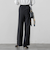 ハイストレッチカルゼワイドパンツ