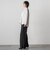ハイストレッチカルゼワイドパンツ