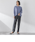 ハイストレッチカルゼストレートパンツ
