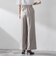 【大きいサイズ/カタログ掲載】リネンライクオックスパンツ