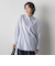 ドビーストライプシャツ