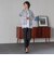 【WEB限定】“まるでデニム見え”裾スリットテーパードパンツ