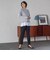 【WEB限定】“まるでデニム見え”裾スリットテーパードパンツ