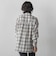 【WEB限定】シアニーチェックシャツ