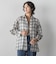 【WEB限定】シアニーチェックシャツ