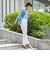 【極・名品パンツ/大きいサイズ】シェルタリングテーパードパンツ