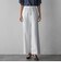 【WEB限定/+5cm丈長め】シェルタリングワイドパンツ