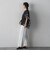 【WEB限定/+5cm丈長め】シェルタリングワイドパンツ