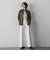 【WEB限定/+5cm丈長め】シェルタリングワイドパンツ