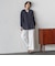 【WEB限定/+5cm丈長め】【極・名品パンツ】シェルタリングワイドパンツ