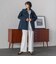【WEB限定/+5cm丈長め】【極・名品パンツ】シェルタリングワイドパンツ