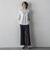 【WEB限定/+5cm丈長め】シェルタリングワイドパンツ