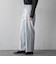 【WEB限定/+5cm丈長め】シェルタリングワイドパンツ