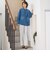 【WEB限定/+5cm丈長め】【極・名品パンツ】シェルタリングワイドパンツ