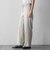 【WEB限定/+5cm丈長め】シェルタリングワイドパンツ