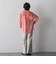 【WEB限定/+5cm丈長め】【極・名品パンツ】シェルタリングワイドパンツ