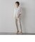 【WEB限定/+5cm丈長め】【極・名品パンツ】シェルタリングテーパードパンツ