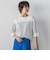 【大きいサイズ】ボーダーTシャツニット