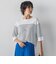 【大きいサイズ】ボーダーTシャツニット