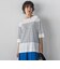【大きいサイズ】ボーダーTシャツニット