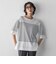 【大きいサイズ】ボーダーTシャツニット