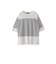 【大きいサイズ】ボーダーTシャツニット