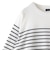 【大きいサイズ】ボーダーTシャツニット