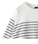【大きいサイズ】ボーダーTシャツニット