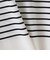 【大きいサイズ】ボーダーTシャツニット