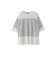 【大きいサイズ】ボーダーTシャツニット