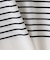 【大きいサイズ】ボーダーTシャツニット