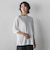 【大きいサイズ】ボーダーTシャツニット
