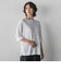 【大きいサイズ】ボーダーTシャツニット