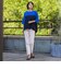 【WEB限定】”涼感”バイカラーニット
