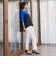 【WEB限定】”涼感”バイカラーニット