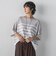 【WEB限定】”涼感”ボーダーニット