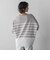 【WEB限定】”涼感”ボーダーニット