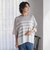 【WEB限定】”涼感”ボーダーニット