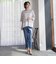 【WEB限定】”涼感”ボーダーニット