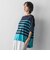 【WEB限定】”涼感”ボーダーニット