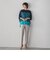 【WEB限定】”涼感”ボーダーニット