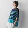 【WEB限定】”涼感”ボーダーニット